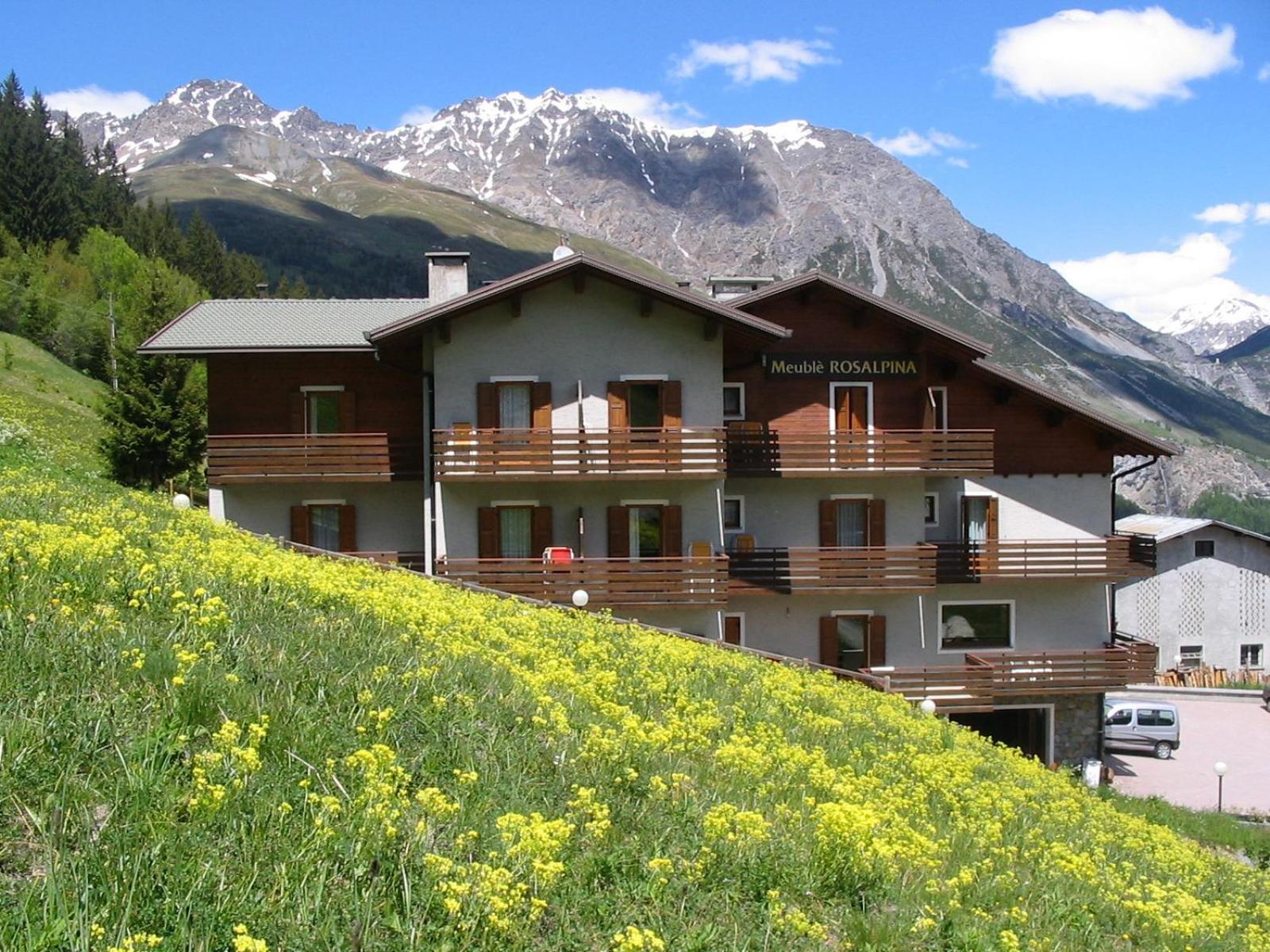 Meuble Rosalpina Hotel Isolaccia Kültér fotó